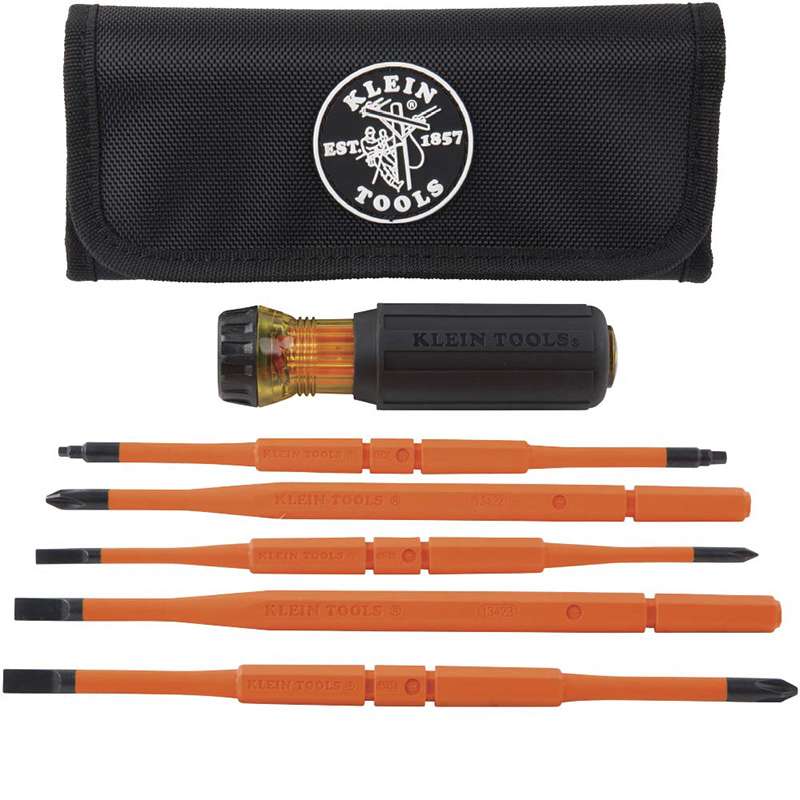 8-in-1 Insulated Interchangeable Screwdriver Set